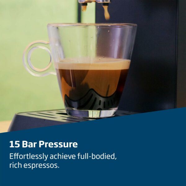 Beko CaffeExpertoTM CEP5302B Manual Espresso machine | Colour Touch Display | Integrated Milk Frother | Dual Nozzle | 15 Bar pressure | Black | Easy cleaning