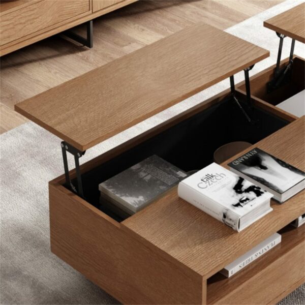 Coffee Table Nordic Lifting Coffee Table Multifunctional Tea Table Modern Minimalist Living Room Furniture Small Apartment Industrial