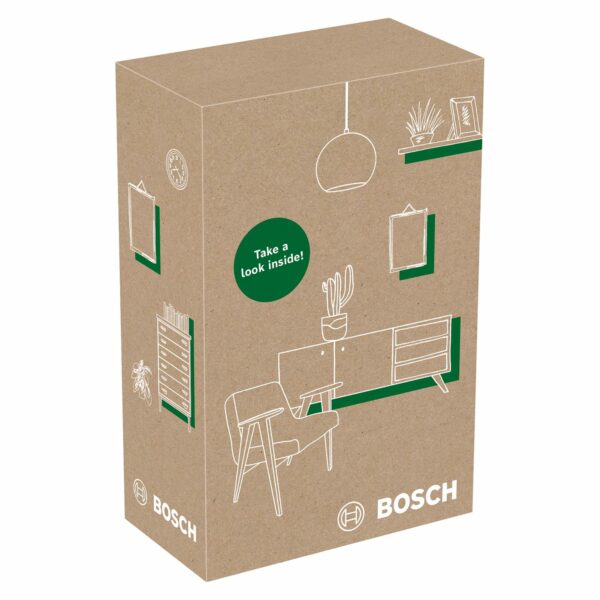 Bosch detector Truvo 2nd gen. easy one-button handling, simple detection of live cables metal wall scanner up to 70mm