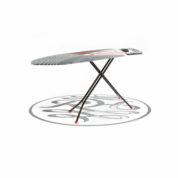 Russell Hobbs LA083234BLKFEU7 Ironing Board – Collapsible Foldable Design, Adjustable Height, Non-Slip Feet For Stability