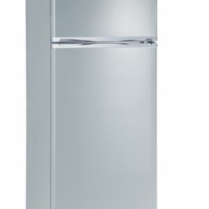 Severin KS 9793 Combi Two-Door Refrigerator, 162 L/47 L, Silver