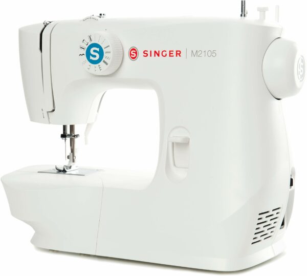 Singer M2105 Sewing Machine, White, One Size