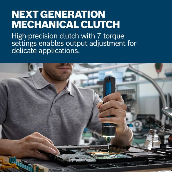 Bosch Professional Cordless Screw Driver Bosch GO 3 (incl. 8pcs bit Set, bit Holder, USB-C Cable, Mini Case)
