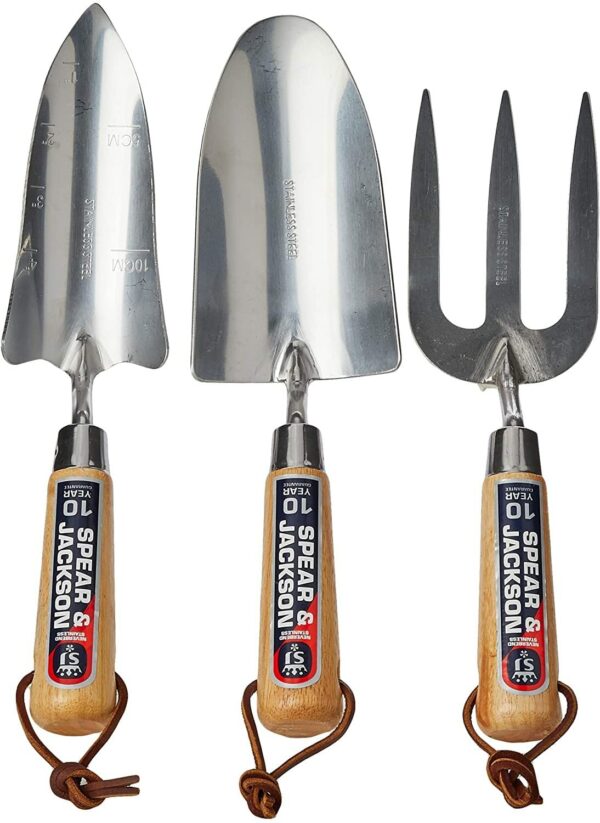 Spear & Jackson 3056GS Neverbend Stainless 3 Piece Gift Set, Silver