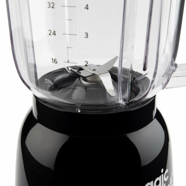 nutribullet magic bullet Large Capacity Jug Blender & Smoothie Maker in Black - Pulse & Blend Technology - Easy To Use - 600W Motor Base with 1.5L Pitcher