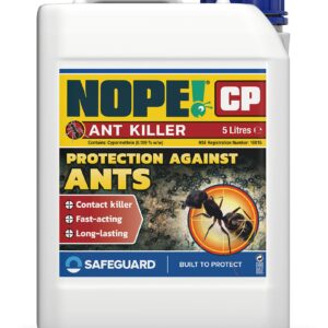 NOPE! CP Ant Killer (5 Litre) Long-Lasting, Fast Acting for Indoor and Outdoor use