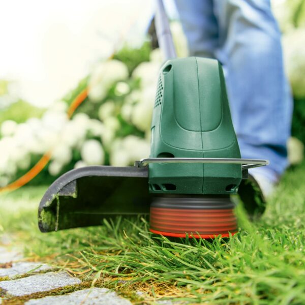 Bosch Electric Grass Trimmer EasyGrassCut 26 (280 Watt, Cutting Diameter 26 cm, Weight: 2 kg, in Carton Packaging)