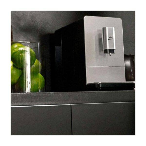 Beko Bean to Cup Coffee Machine CEG5301X Stainless Steel, 19 Bar Pressure, Includes Easy to use One Touch LCD Control, Pre-Brewing System & Removable 1.5L Water Tank