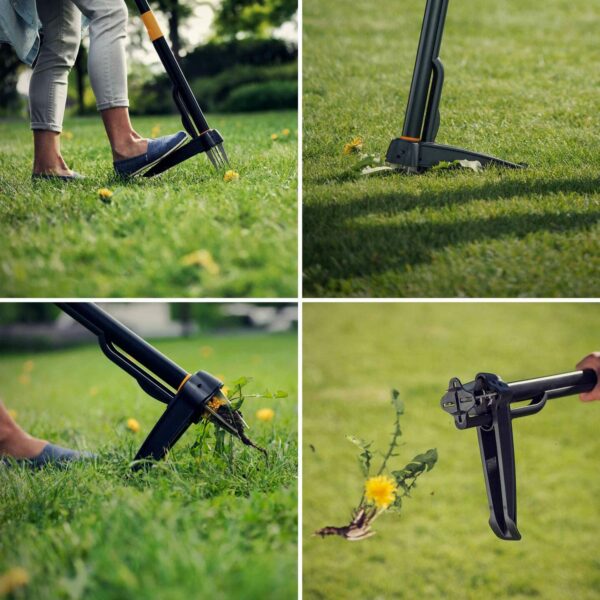 Fiskars Solid Weed Puller Black,1026652