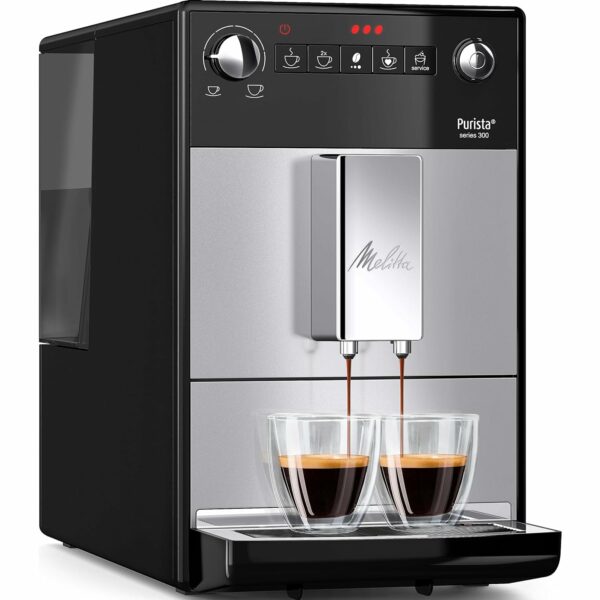 Melitta Automatic Espresso Machine, Purista Model, F230-101, Silver, 6766667