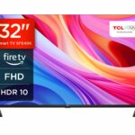 TCL 32SF540K 32-inch FHD Smart Television - HDR & HLG-Dolby Audio-DTS Virtual X/DTS-HD-Metal Bezel-less-Dual-band Wifi 5-with Fire OS 7 system