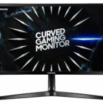 Samsung LC24RG50FZRXXU CRG5 24" Curved FullHD 1080p Gaming Monitor - 144Hz, 1920x1080, HDMI, Displayport