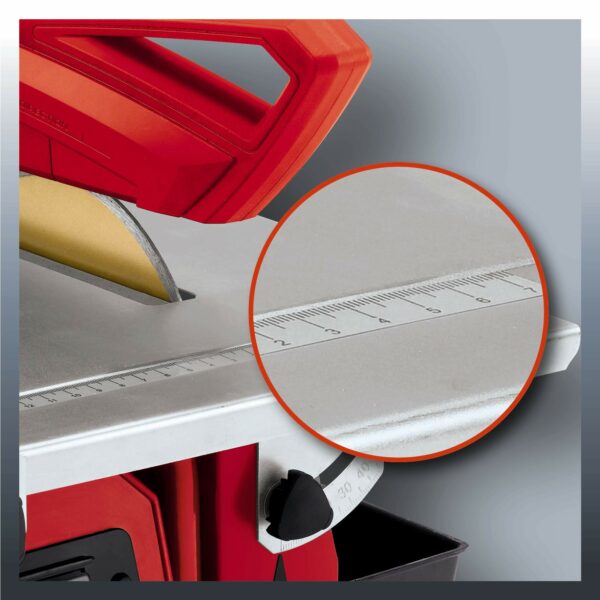 Einhell TC-TC 618 Electric Tile Cutter 600W, Water Cooling System, 45° Tiltable Stainless Steel Work Table For Mitre Cuts, Parallel Stop