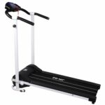 Treadmill For Home Office Foldable Portable Running Machine Jogging Walking Electric Folding Treadmills 99% Pre-Assembled Pre-Set Fitness Programs | JK02 Black