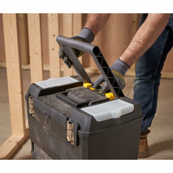 Stanley Mobile Work Centre Toolbox, 2 Tier Stackable Units, 1-93-968