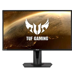 ASUS TUF Gaming VG27AQ HDR Gaming Monitor - 27 Inch WQHD (2560 x 1440), IPS, 155Hz*, ELMB Sync, G-SYNC Compatible, Adaptive-sync, 1 ms (MPRT), HDR10, Black