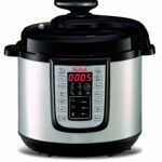 Tefal All-in-One 25-in-1 Electric Pressure Cooker, Multi Cooker, Slow Cooker, Steam, Reheat, Stew, Bake, Browning, 25 programs, Recipe Book Included, 6 Litres, Black/Stainless Steel, CY505E40