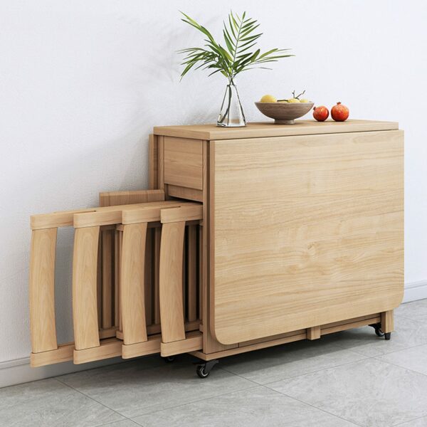 oiakus Extendable Dining Table Set