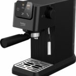 Beko CaffeExpertoTM CEP5302B Manual Espresso machine | Colour Touch Display | Integrated Milk Frother | Dual Nozzle | 15 Bar pressure | Black | Easy cleaning