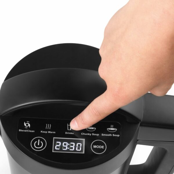 Salter EK5118V2 Digital Soup Maker - 1.6L, Blend Chunky Smooth Soup, Great For Batch Cooking, 5 Settings