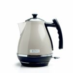 Haden Cotswold Putty Kettle -Premium 1.7L Stainless Steel Electric Kettle with Rapid Boil, Cordless Base, Boil-Dry Protection