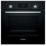 Bosch Home & Kitchen Appliances Bosch HHF113BA0B A Rated Built-In Electric Single Oven - Stainless Steel