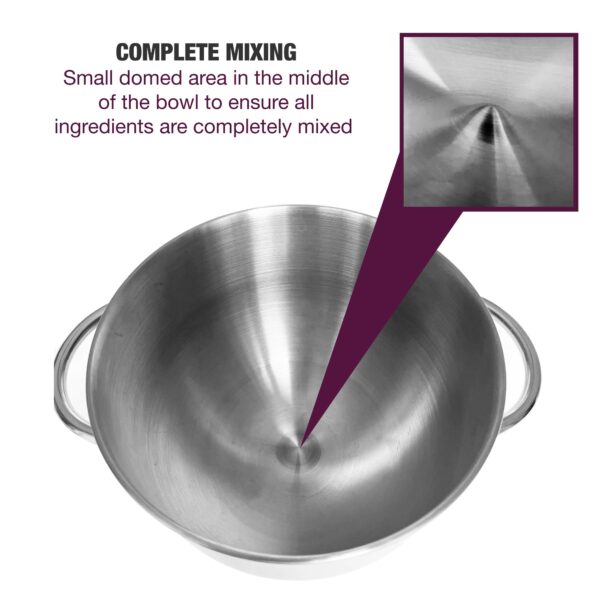 Andrew James Stand Mixer for Baking Food Mixer | 1300W Max | Large 5.5 Litre Bowl 6 Speed Pulse Mode | Kitchen Cake Mixers | Flexi-Beater Dough Hook Balloon Whisk Removable Splash Guard