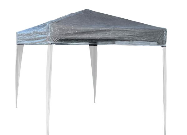 QUICK STAR Gazebo Protective Cover 3 x 3 m Waterproof Transparent Weather Protection