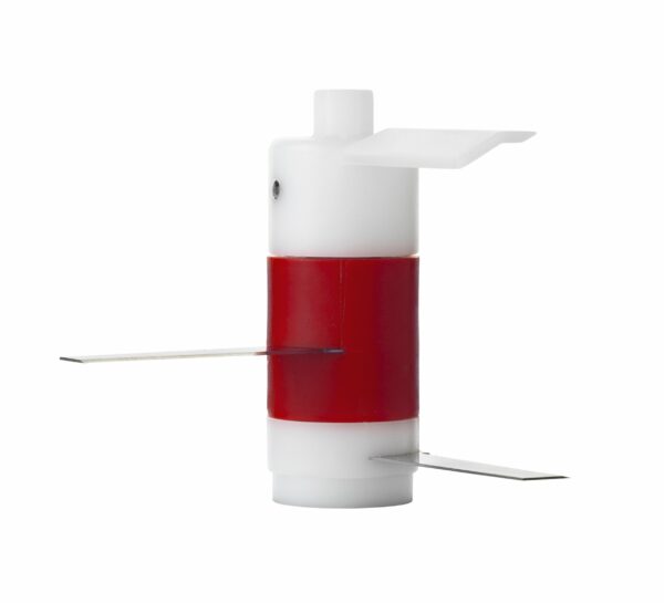 Zyliss E910015 Easy Pull Food Processor | 750ml Capacity | Plastic/Stainless Steel | White/Red | Manual Handheld Food Chopper/Slicer/Blender With Pull Cord | Dishwasher Safe | 5 Year Guarantee