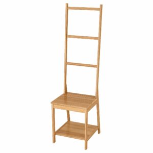 RÅGRUND towel rack chair 39x44x140 cm bamboo