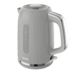 Breville Bold Ice Grey Electric Kettle | 1.7L | 3kW Fast Boil | Grey & Silver Chrome [VKT222]