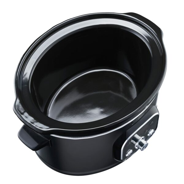 Cooks Professional Digital Slow Cooker | Slow Cookers with Glass Lid & 2 Heat Settings | Including Delay & Keep Warm Function | One Pot Cooker with Timer Delay for Large Family | 3.5 Litres