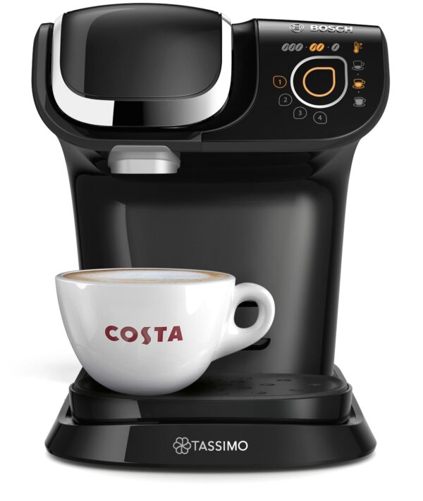 Bosch My Way 2 1.3 Litre Coffee Machine | 1500 Watt | Black | TAS6502GB