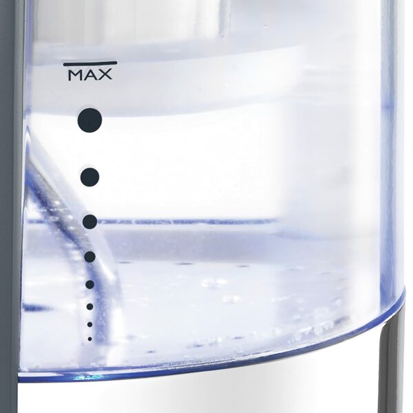 Breville BRITA HotCup Hot Water Dispenser | Integrated Water Filter | 1.8L with 3kW Fast Boil & Variable Dispense | Energy-efficient use | Stainless Steel [VKJ367], Silver/Black