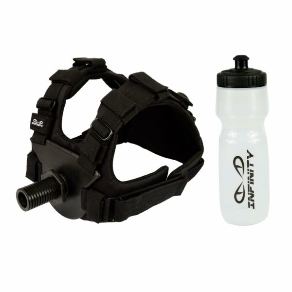 INFINITY Weighted Vest 80 KGs 175 Lbs Plate Carrier for Calistheincs, Fitness, Powerlifting (Free Bottle Included, Black)