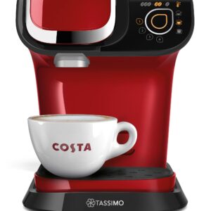Tassimo Bosch My Way 2 TAS6503GB Coffee Machine, 1500 Watt, 1.3 Litre - Red