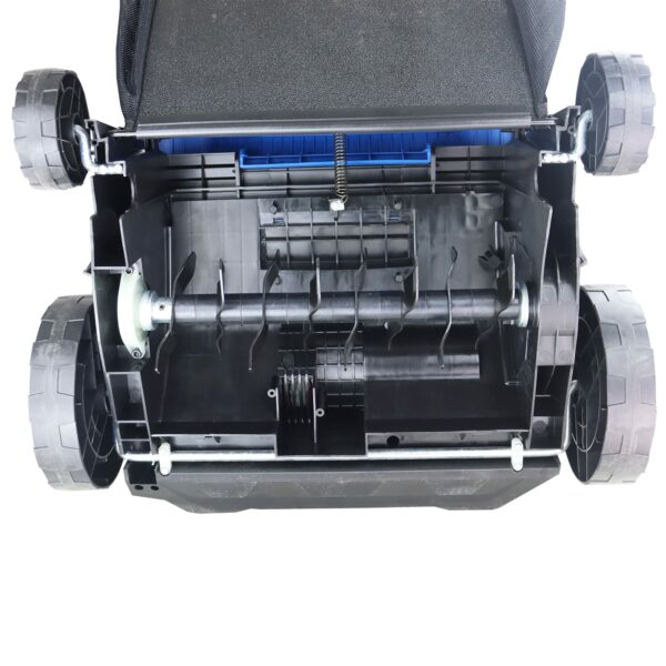 Hyundai Electric Lawn Scarifier/Aerator/Lawn Rake, 1500w, 32cm Working Width, 4 Adjustable Scarifying Heights, Foldable Handles