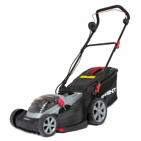 Sprint 2x18V (36V) Lithium-Ion 44cm Cordless Lawn Mower 440P18V, Powered by Briggs & Stratton, up to 640 m2, Including 2x 5Ah Battery and Dual Charger, 5 Years Warranty