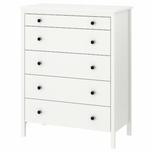 IKEA KOPPANG Chest of 5 Drawers, 90x114 cm, White