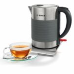 Bosch TWK7S05 kettle wireless 1,7l - stainless steel grey