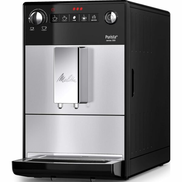 Melitta Automatic Espresso Machine, Purista Model, F230-101, Silver, 6766667