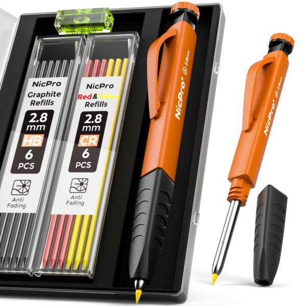 Nicpro Carpenter Pencils Set