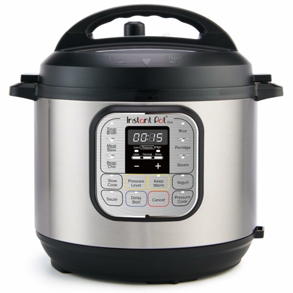 Instant Pot Duo 7-in-1 Multi-Cooker 3L - Brushed Stainless Steel, Small Pressure Cooker, Slow Cooker, Rice Cooker, Sauté Pan, Yoghurt Maker, Food Steamer Pot and Food Warmer, Dishwasher Safe
