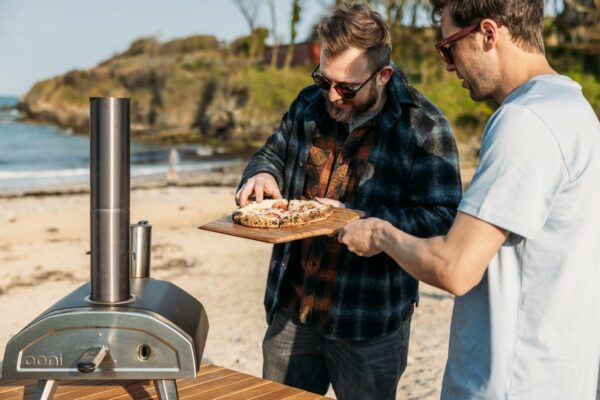 Ooni Fyra 12 Wood Fired Outdoor Pizza Oven – Portable Hard Wood Pellet Pizza Oven – Ideal for Any Outdoor Kitchen - Outdoor Cooking Pizza Maker - Backyard Pizza Ovens - Pizza Oven Countertop