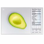 Greater Goods Nourish Digital Kitchen Food Scale and Portions Nutritional Facts Display