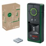 Bosch detector Truvo 2nd gen. easy one-button handling, simple detection of live cables metal wall scanner up to 70mm