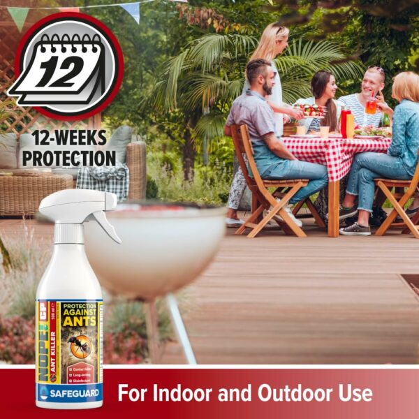 NOPE! CP Ant Killer Spray - 500ml - Spray Long-Lasting, Fast Acting for Indoor and Outdoor use