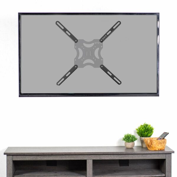 VIVO Steel VESA Extension Mount Adapter Brackets for Screens 32 to 55 inch LCD LED TV, Conversion Plate Kit for VESA up to 400x400mm (MOUNT-AD400B)