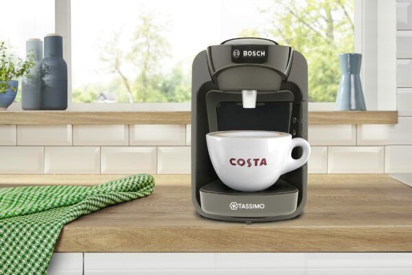 Tassimo by Bosch Coffee Machine Suny 'Special Edition' TAS3102GB,1300 Watt, 0.8 Litre - Black