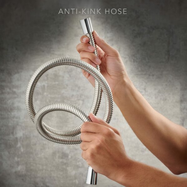 Mira Showers Logic Metal Shower Hose Chrome 1.25 M Shower Hose 2.1605.166